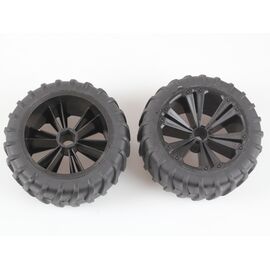Set 2x Wheel for Monster noir