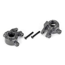 Steering blocks, extreme heavy duty, red (left & right)/ 3x20mm BCS (2) (f or use with #9080 upgrade kit)
