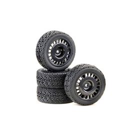 1:10 Jeu de roues  Rally Winded Design  noir (4)