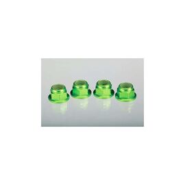 NUTS, 4MM FLANGED NYLON LOCKIN