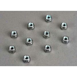 NUTS, 4MM NYLON LOCKING (10)