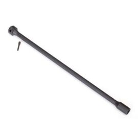 Driveshaft, center, plastic, (black)/ screw pin