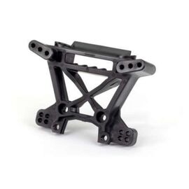 Shock tower, front, extreme heavy dut y, black (for use with #9080 upgrade kit)