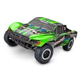 SLASH 1:10 2WD EP RTR GREEN BL-2s Brushless (sans accu et chargeur)