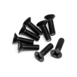 STRADA -  Flachkopfschraube M3x10mm (8