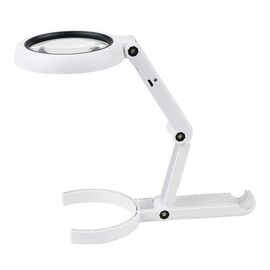 LED-Handlupenleuchte mit Standfuss