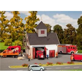 Ländliches Feuerwehrhaus Lasercut
