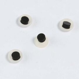 DIAPHRAGME BLANC POUR AMORTISSEURS - RAY SPEED (MEDIUM - 4 PCES)