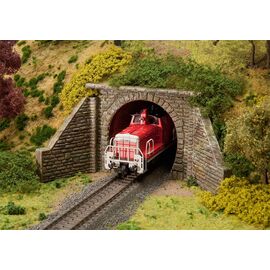 Portail de tunnel pour vapeur 1 voie