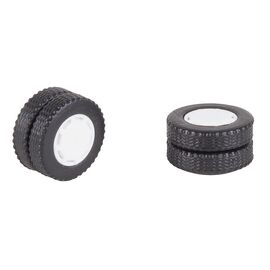 2 roues complètes (pneus jumelés) Pneus + jantes pour bus