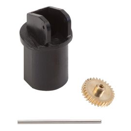 Support moteur pour moteur Ø 10 mm axe 24 mm / module 0 3 Z30