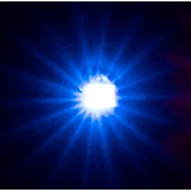 5 LED bleues auto-clignotantes