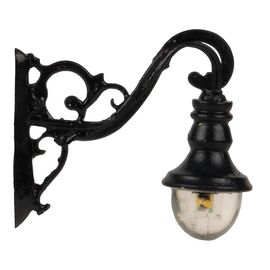 Applique murale LED historique blanc chaud 3 pièces