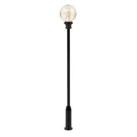Réverbère de parking LED sphérique blanc chaud