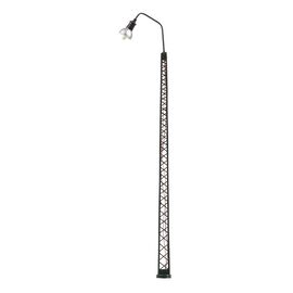 Luminaire LED en arc de mât à grille blanc chaud
