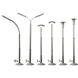 Set de lampadaires
