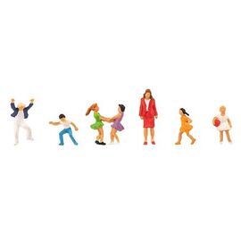 Schulkinder mit Lehrerin Faller Q3 Neuheit