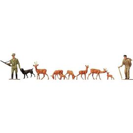 Jaeger, Holzarbeiter, Rehe