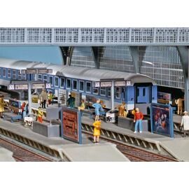 Décoration des quais de gare