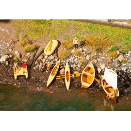 Boote und Tretboote