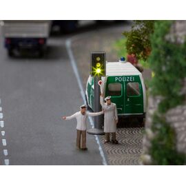 2 feux de signalisation à LED