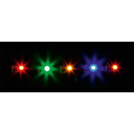 5 LEDs  bunt gemischt
