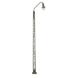 Luminaire LED en arc de mât à grille blanc froid 3 pièces