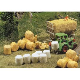 Balle d'ensilage et de paille