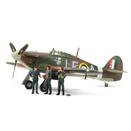 Hawker Hurricane Mk I mit 3 Figuren