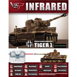 German Tiger I Early Prod. - 2.4G brown camouflage