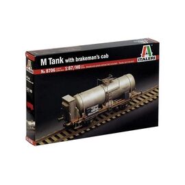 M Tank car with brakeman's cab