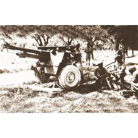 Morris Quad tractor/25 Pdr. gun