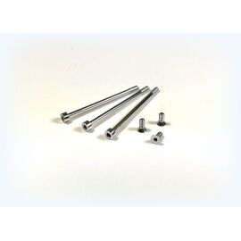 Jeu de vis en aluminium 3x courtes, 3x longues