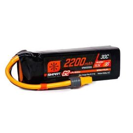 SPMX223S30 2200mAh 3S 11.1V 30C Smart LiPo Battery G2 IC3