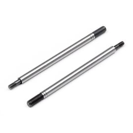 SHOCK SHAFT (REAR/SILVER/2PCS)