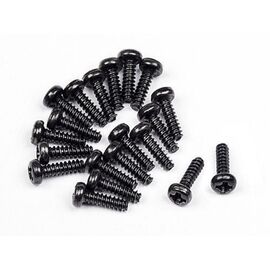 BUTTON HEAD SCREW M1.7x6mm (20pcs)