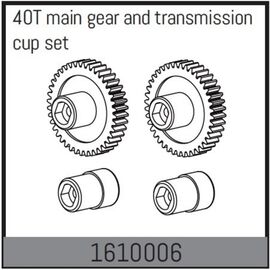 40T main gear and transmission cup set
