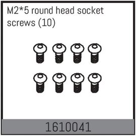 M2*5 round head socket screws (10)