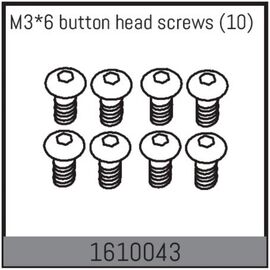M3*6 button head screws (10)