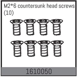 M2*6 countersunk head screws (10)