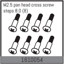 M2.5 pan head cross screw steps 8.0 (8)