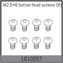 M2.5×6 button head screws (8)