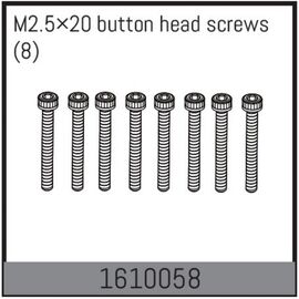 M2.5×20 button head screws (8)