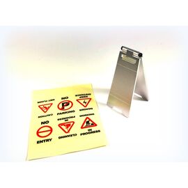 1/10 Warning Display incl. Sticker Sheet