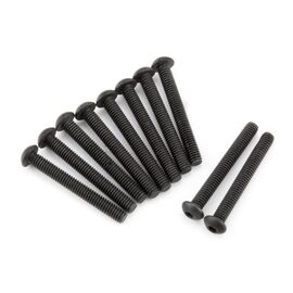 BUTTON HEAD SCREW M2.5X20MM (HEX SOCKET/10PCS)