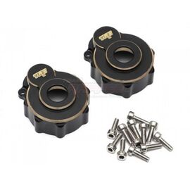 Brass Portal Axle Cover for Traxxas TRX-4, 2pcs.