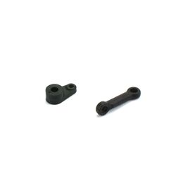 MSA-1E SERVO HORN & STEERING LINK SET