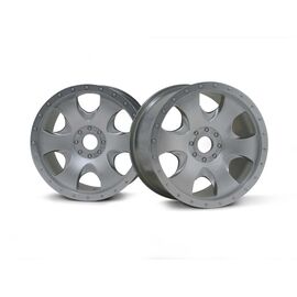 JANTES WARLOCK CHROME MATE (SAVAGE X - HEX 17MM)