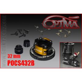 OPTIMA 4 Shoes Flywheel set - 32mm Black