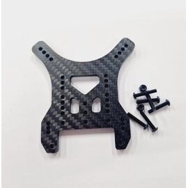 Support d'amortisseur arriere haut en carbone pour HB World Spec (amortisseurs Truggy)